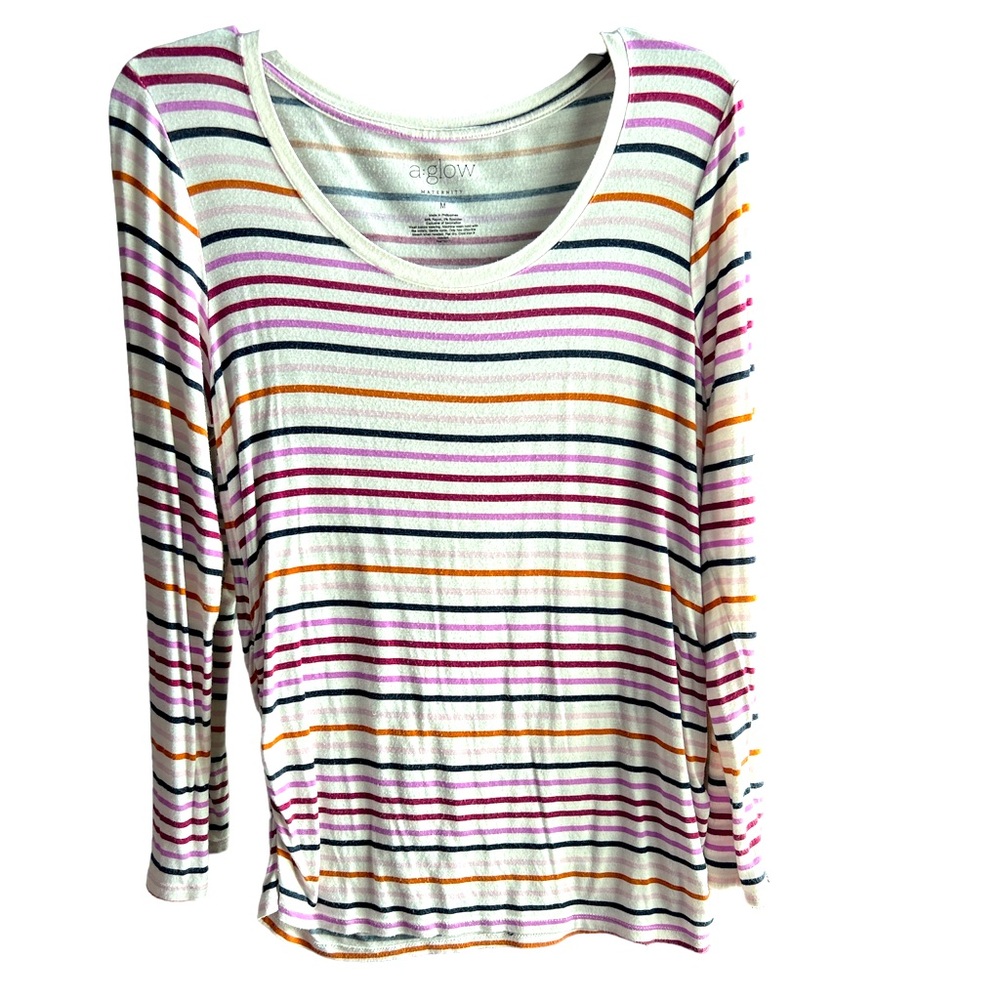 Striped Maternity Top